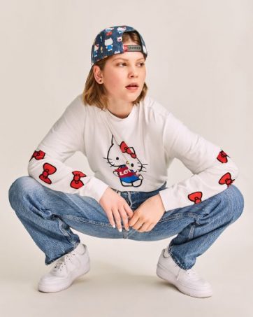 Nowa kapsułowa kolekcja Levi’s x Hello Kitty