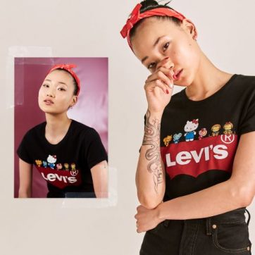 Nowa kapsułowa kolekcja Levi’s x Hello Kitty