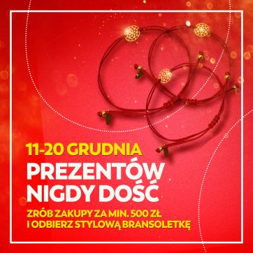 W Atrium Promenada rozdajemy prezenty za zakupy!