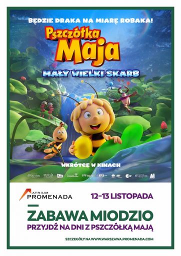 Pszczółka Maja w Atrium Promenada