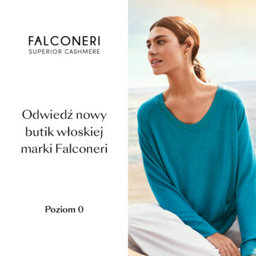 Odwiedź nowy butik Falconeri.