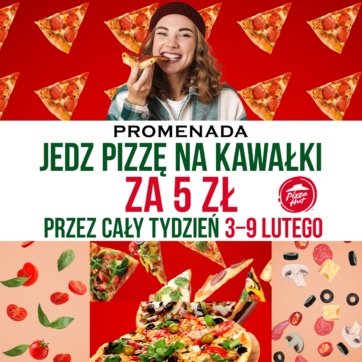 Festiwal Pizzy. Jedz pizzę na kawałki za jedyne 5 zł przez cały tydzień!