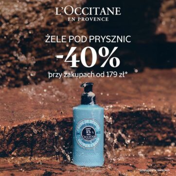 Żele pod prysznic z rabatem -40%*