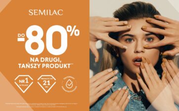 DO -80% NA DRUGI TAŃSZY PRODUKT SEMILAC