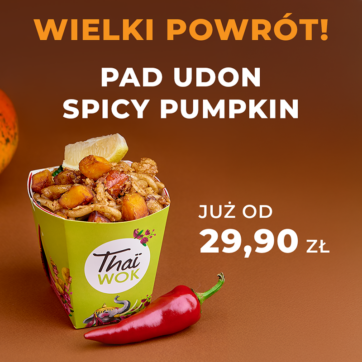 Wielki powrót Pad Udona Spicy Pumpkin!