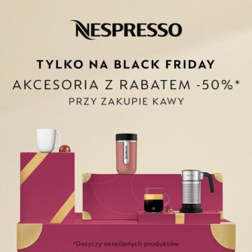 BLACK FRIDAY – -50% NA AKCESORIA I SPIENIACZE