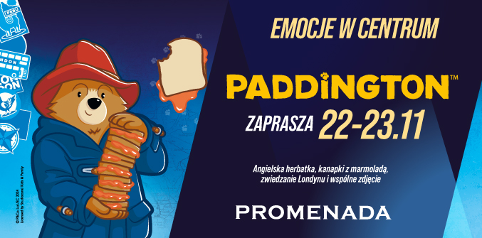 Spotkanie z Paddingtonem w Promenadzie – Czas na przygodę!