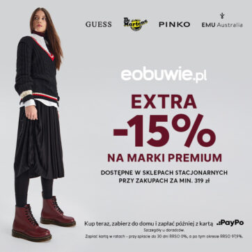 EXTRA -15% NA MARKI PREMIUM