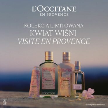 ODKRYJ NOWĄ LIMITOWANĄ LINIĘ KWIAT WIŚNI VISITE EN PROVENCE