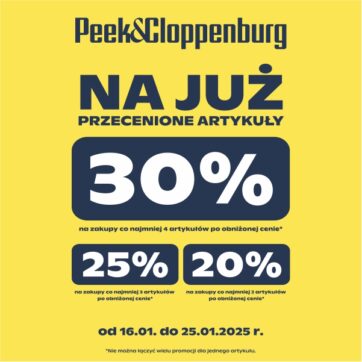 Peek & Cloppenburg NA JUŻ Przecenione artykuły