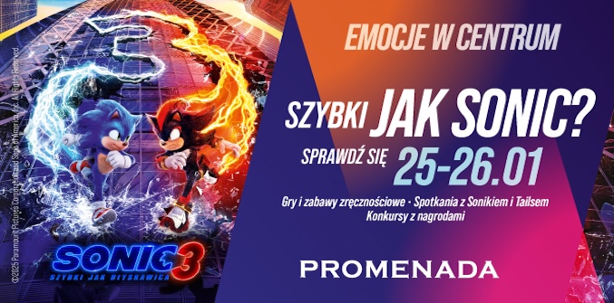 Szybki jak Sonic? Sprawdź się już