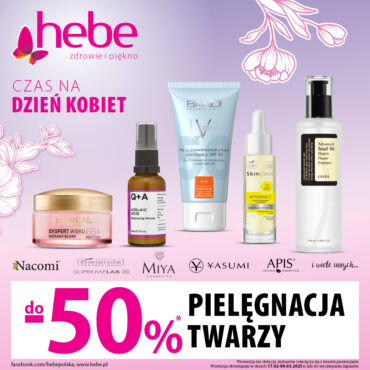 PIELĘGNACJA TWARZY do -50%