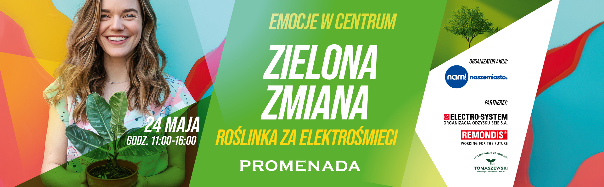 ZIELONA ZMIANA. ROŚLINA ZA ELEKTROŚMIECI