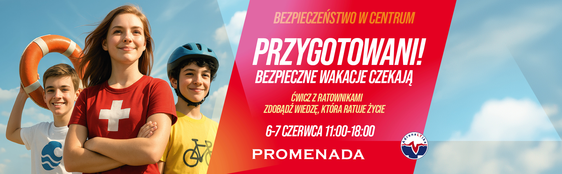 Bezpieczne Wakacje w CH Promenada!