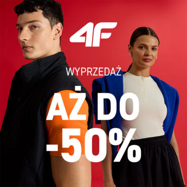 ð£ WYPRZEDAŻ AŻ DO -50% W 4F!
