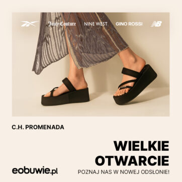 eobuwie.pl wraca w nowej odsłonie – już 17.07.2025 roku zapraszamy do salonu w Promenadzie!